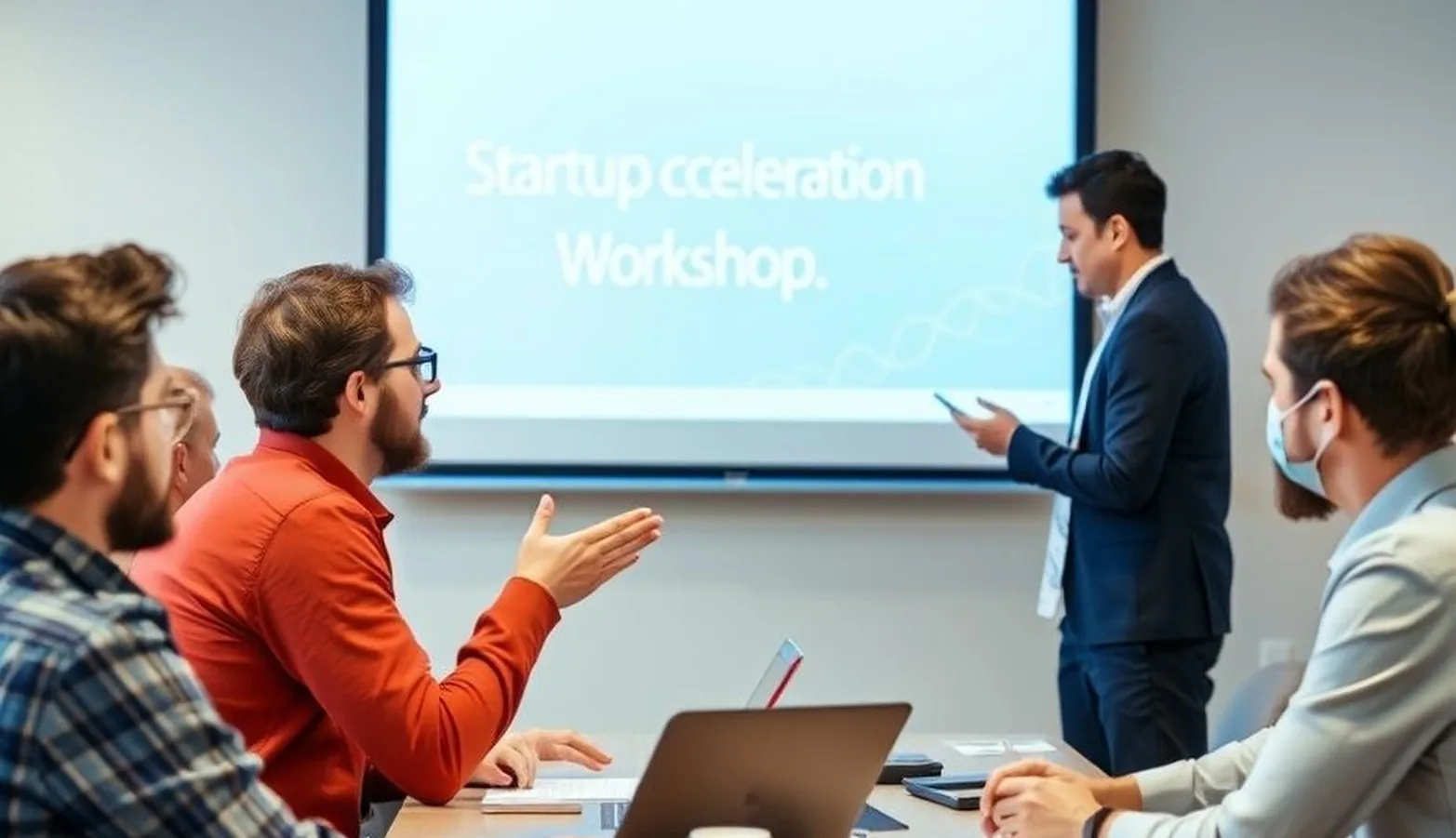 Startup acceleration workshop training